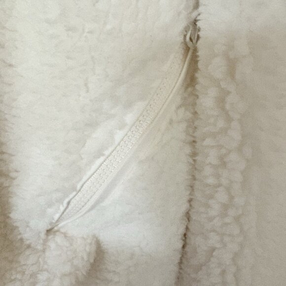 Alo Yoga White Foxy Sherpa Jacket - Picture 5 of 10